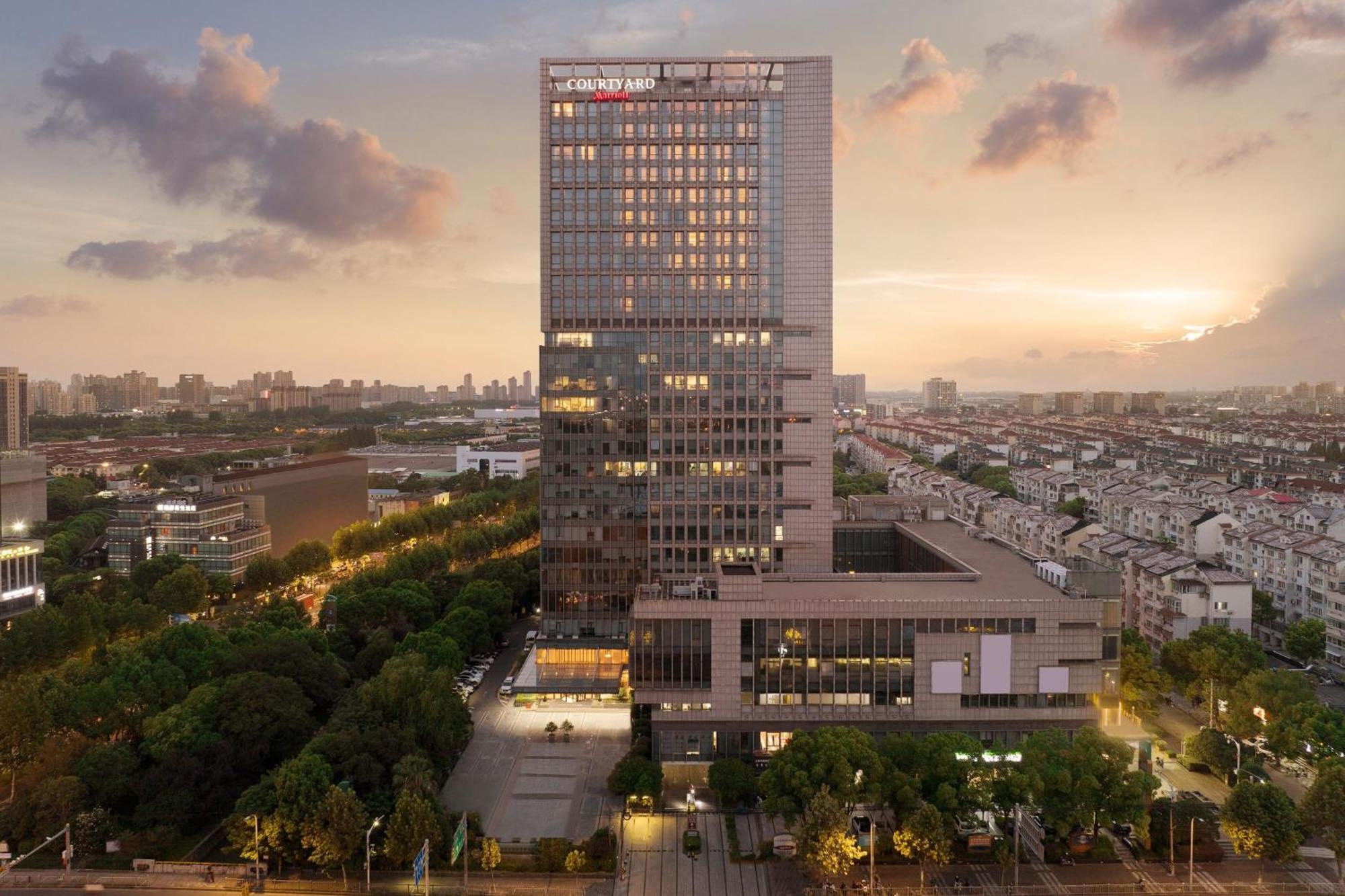 Courtyard By Marriott Shanghai Jiading Zewnętrze zdjęcie